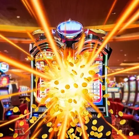 Casibom kasa işlemleri: slot makinesinden fışkıran altın jetonlar