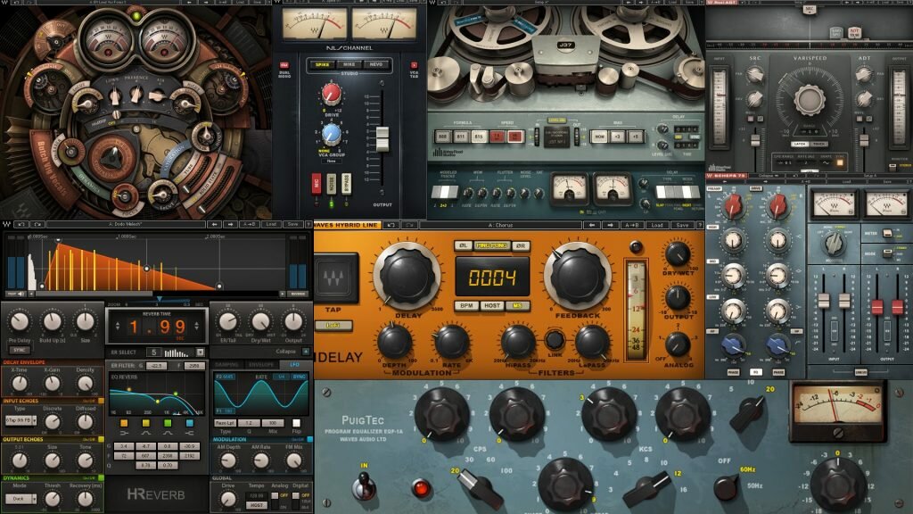 Научись пользоваться всеми классическими  плагинами из линейки Waves
